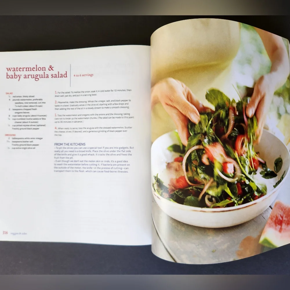 Food Network Red and Orange Cookbook for Kitchen Enthusiasts - Picture 3 of 3